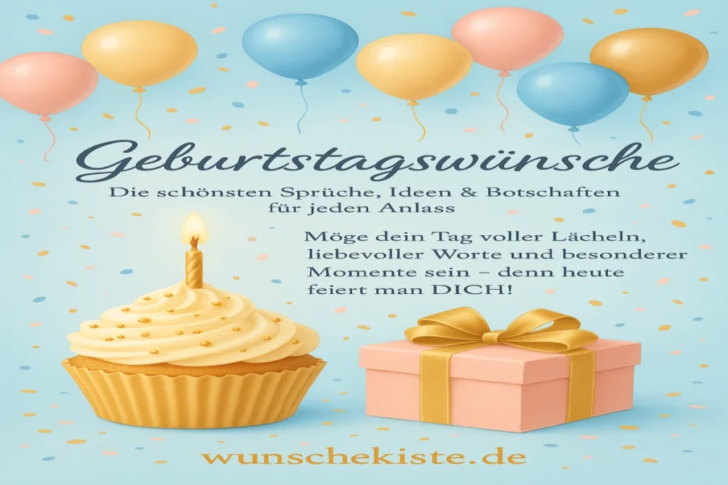 Geburtstagswünsche Geburtstagswünsche-Die schönsten Sprüche, Ideen & Botschaften für jeden Anlass
