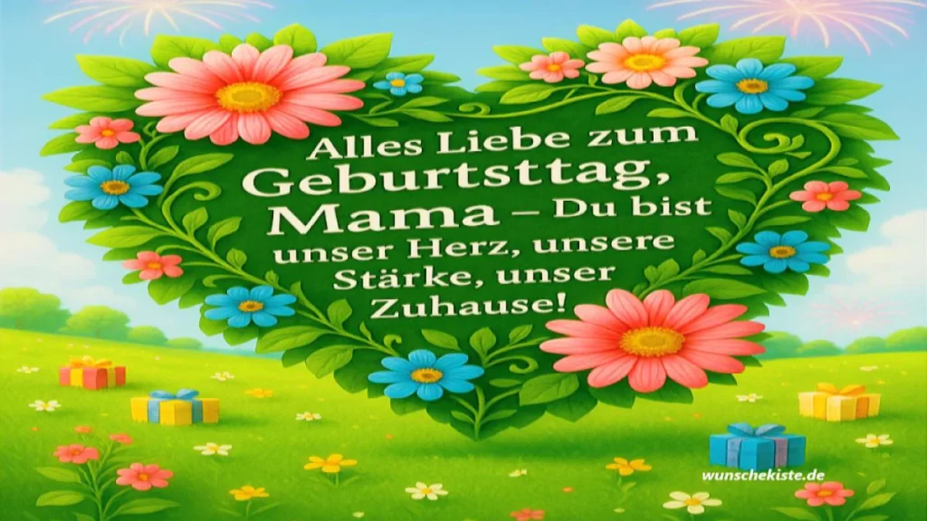 Geburtstagswünsche für Mama