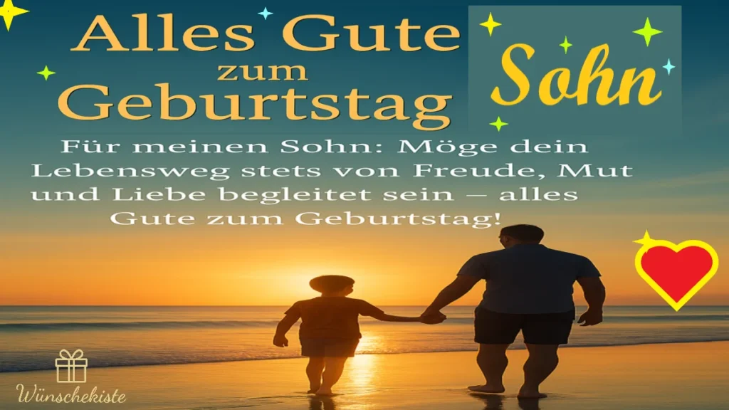 Geburtstagswünsche Sohn