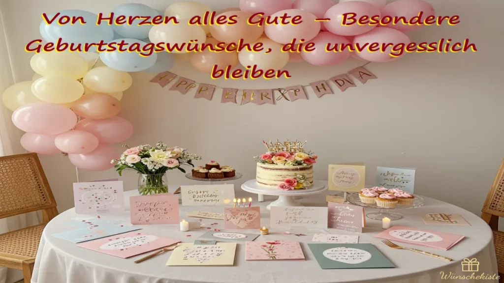 Besondere Geburtstagswünsche 