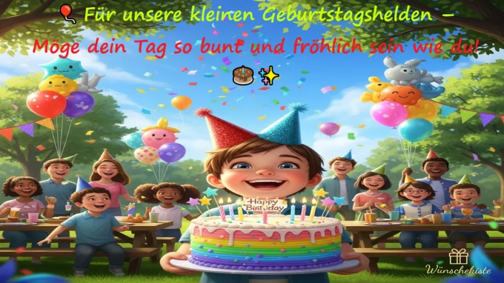 Geburtstagswünsche für Kinder