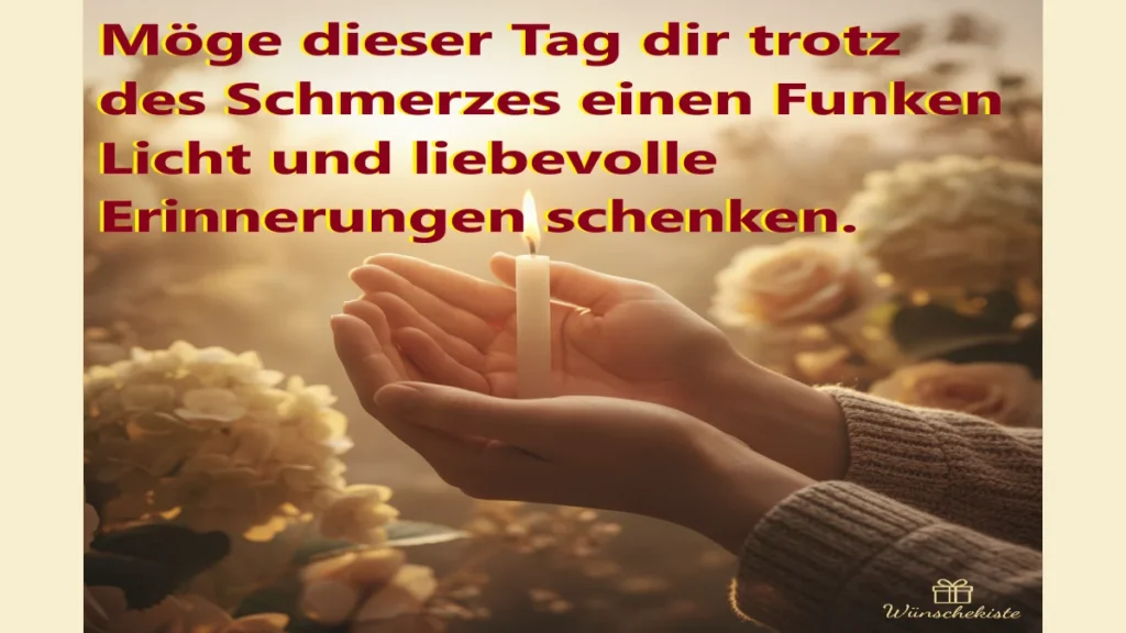 Geburtstagswünsche Trauersituation