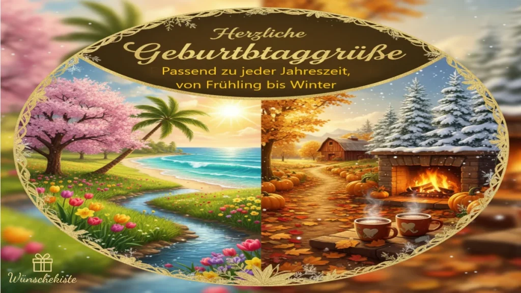 Geburtstagswünsche saisonale