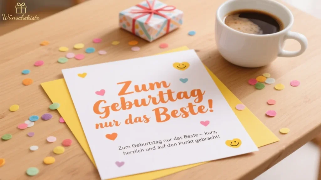 Kurze Geburtstagswünsche
