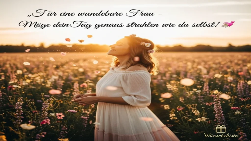 Geburtstagswünsche für Frauen 